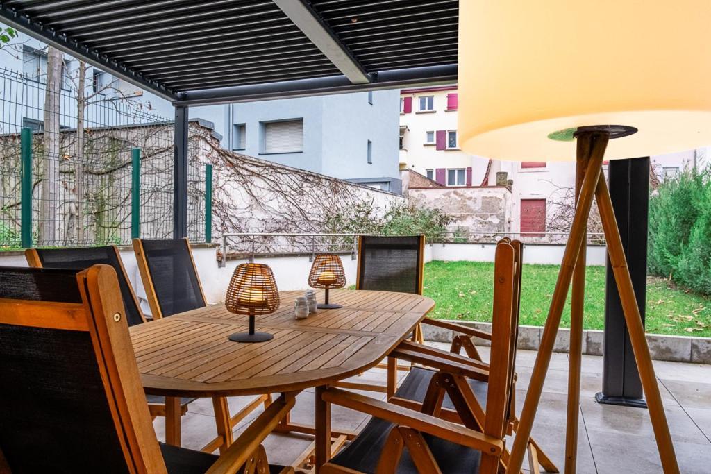 Appartement Cosy Jardin Et Terrasse Estrasburgo Exterior foto